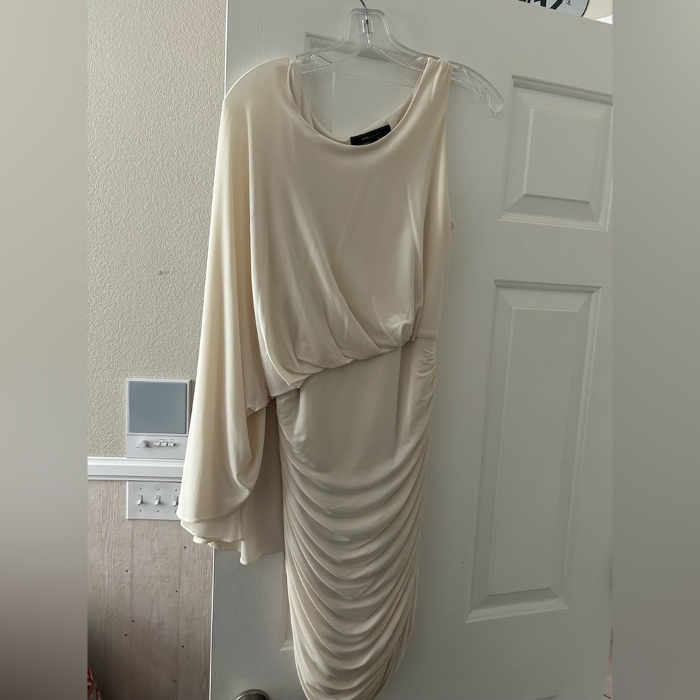 Bcbg short white dress